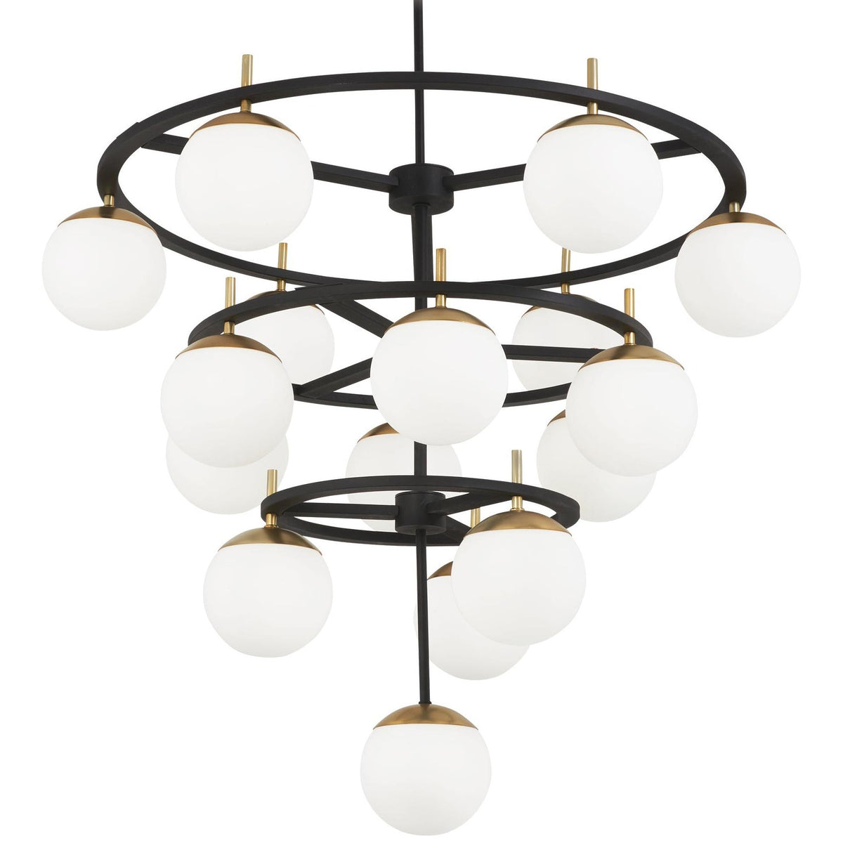 Ornuvyn Modern Minimalist Glass Chandelier