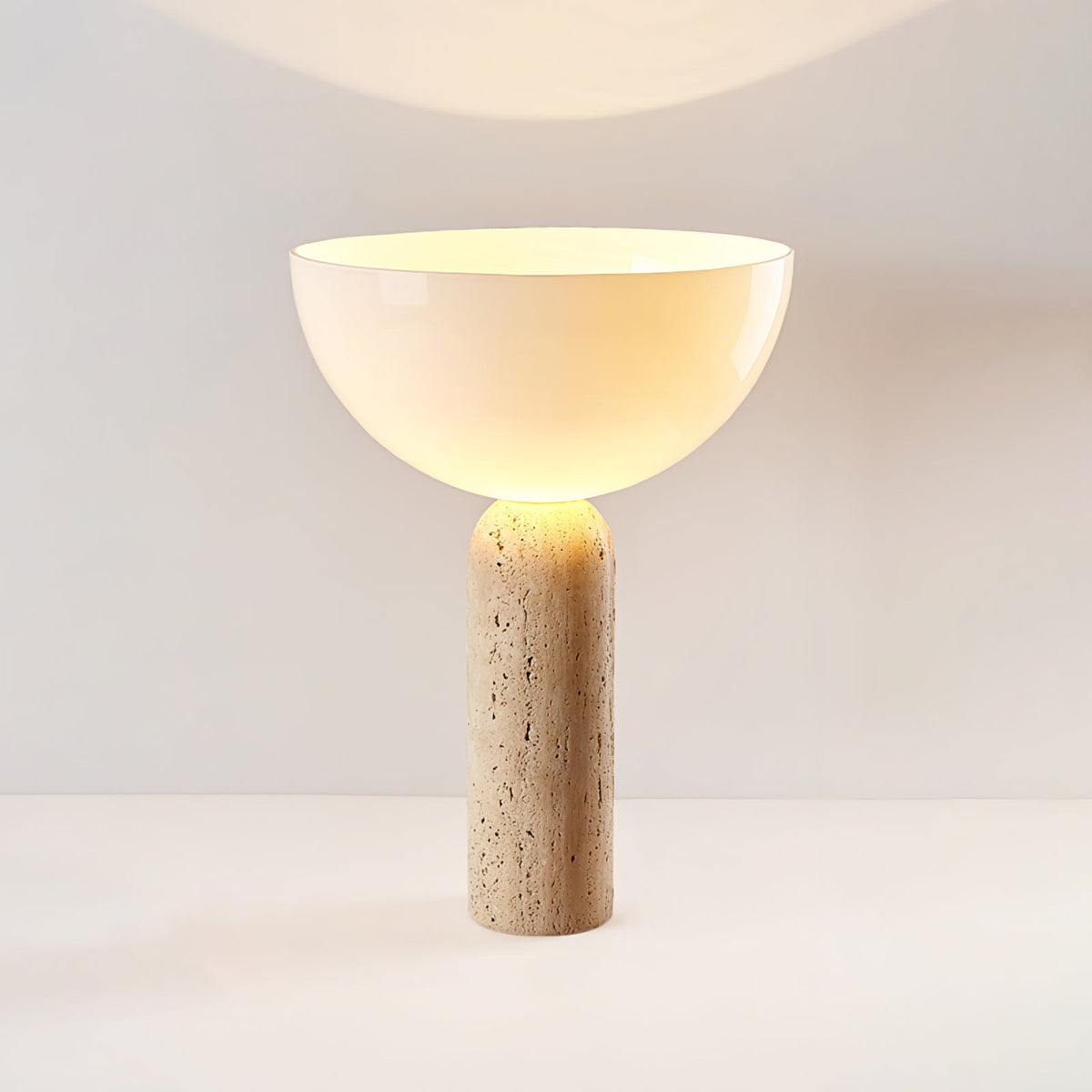 Tion Travertine Table Lamp