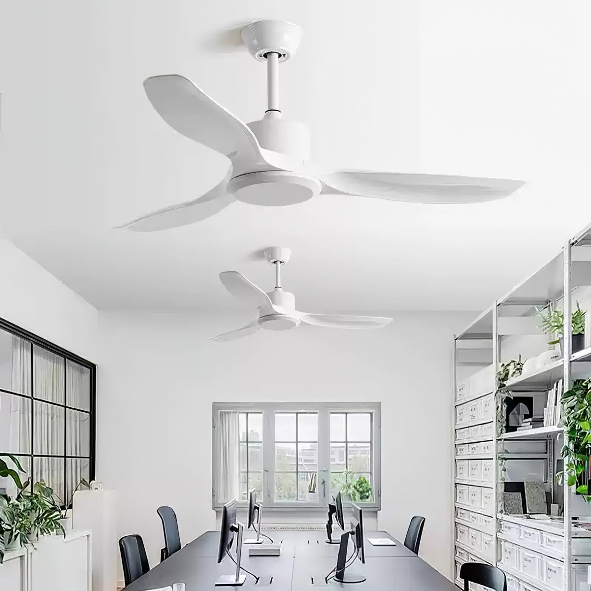 Aldaine Minimalist Wood Ceiling Fan