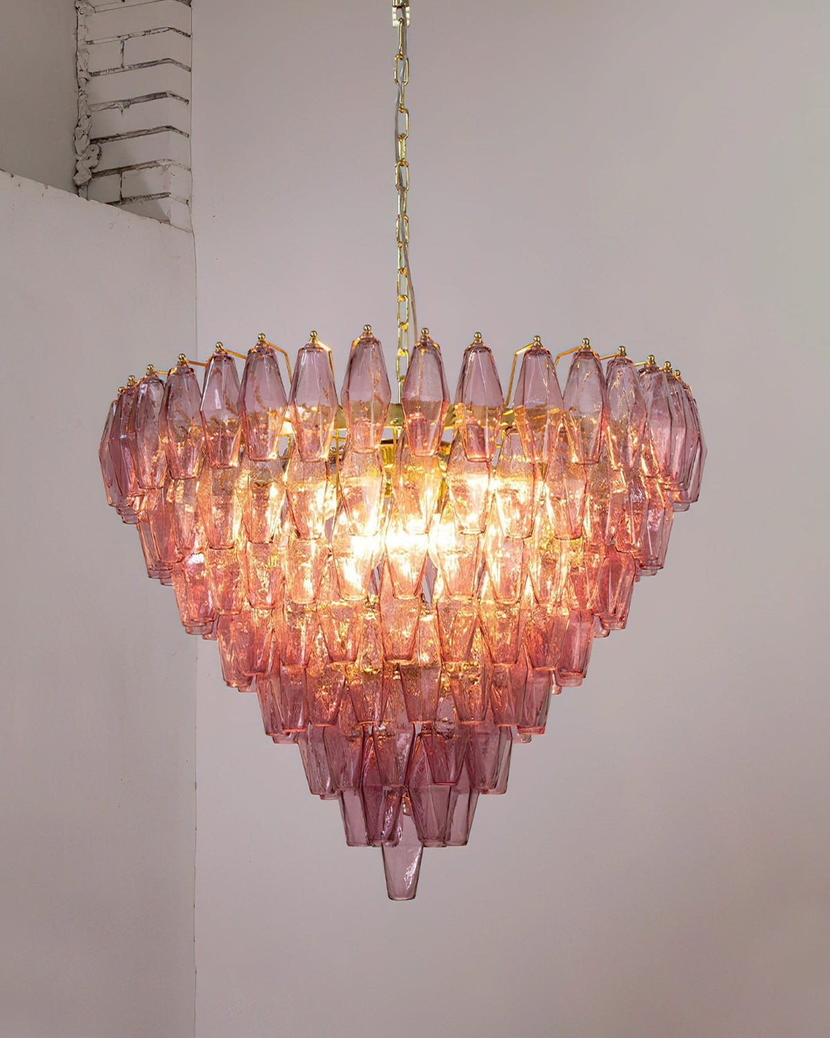Rosalique Glass Chandelier