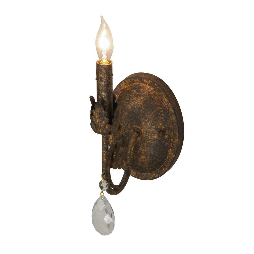 Mjolkuvyn Individual Creativity Metal Crystal Wall Lamp