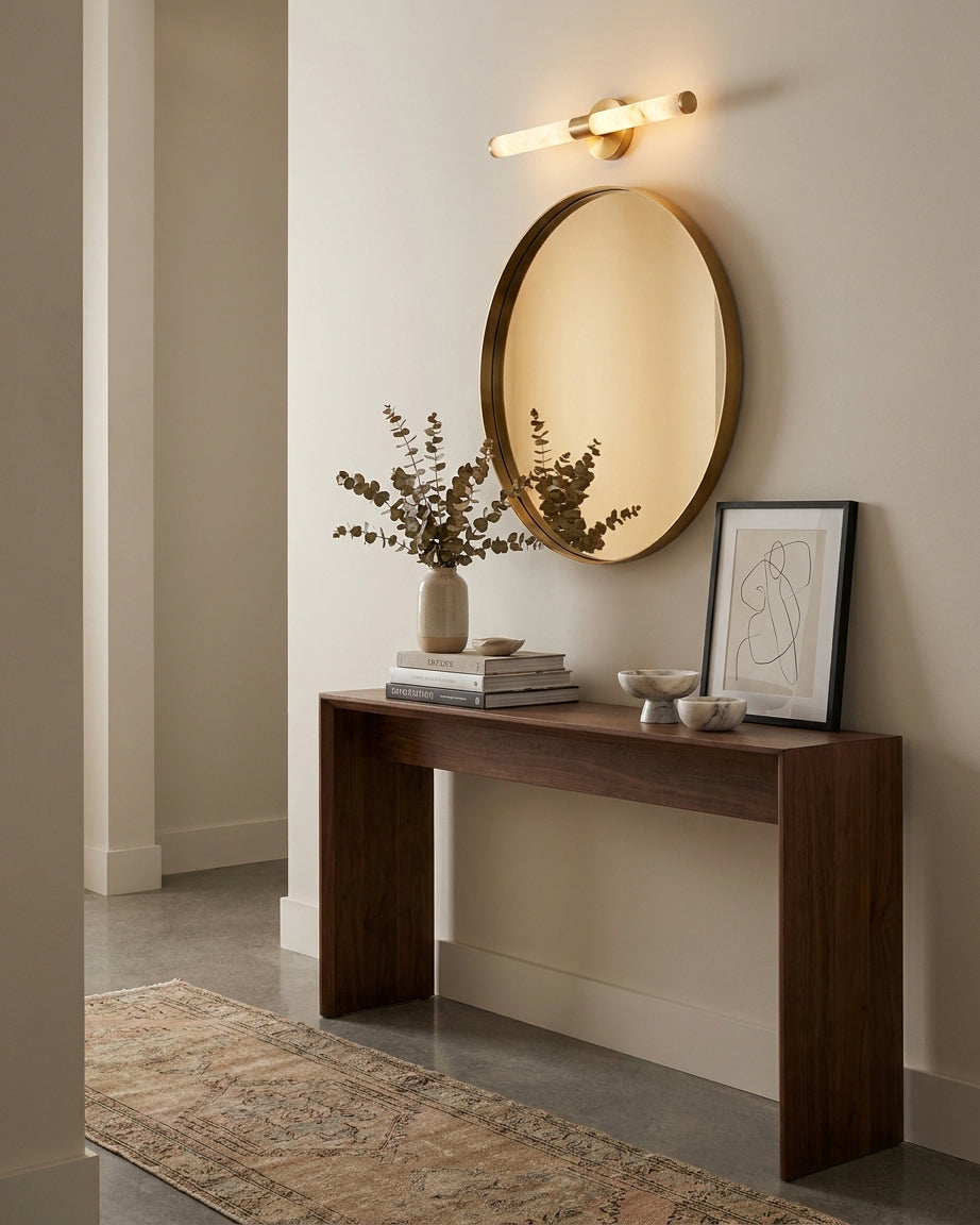 Alboise Picture Alabaster Wall Sconce