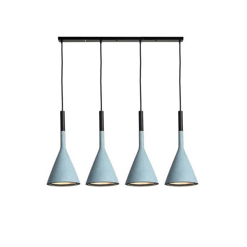 Nixor Pendant Lamp Concrete Conical Industrial