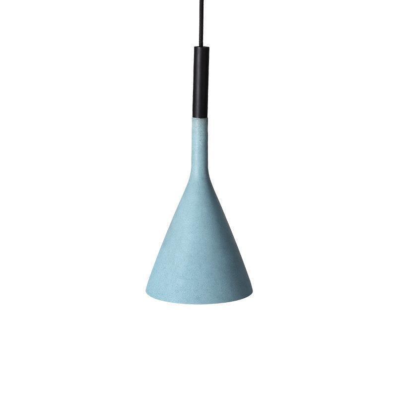 Nixor Pendant Lamp Concrete Conical Industrial