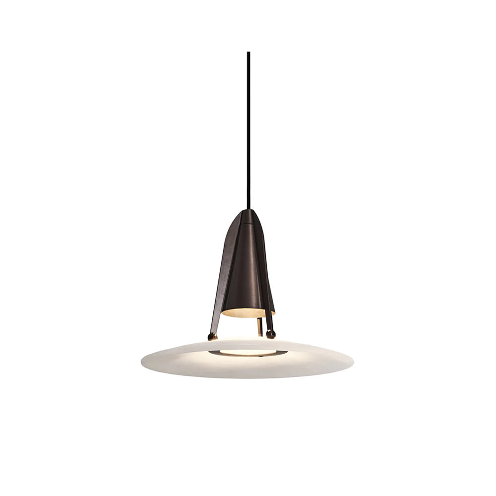 Halen Pendant Light Alabaster Fusion
