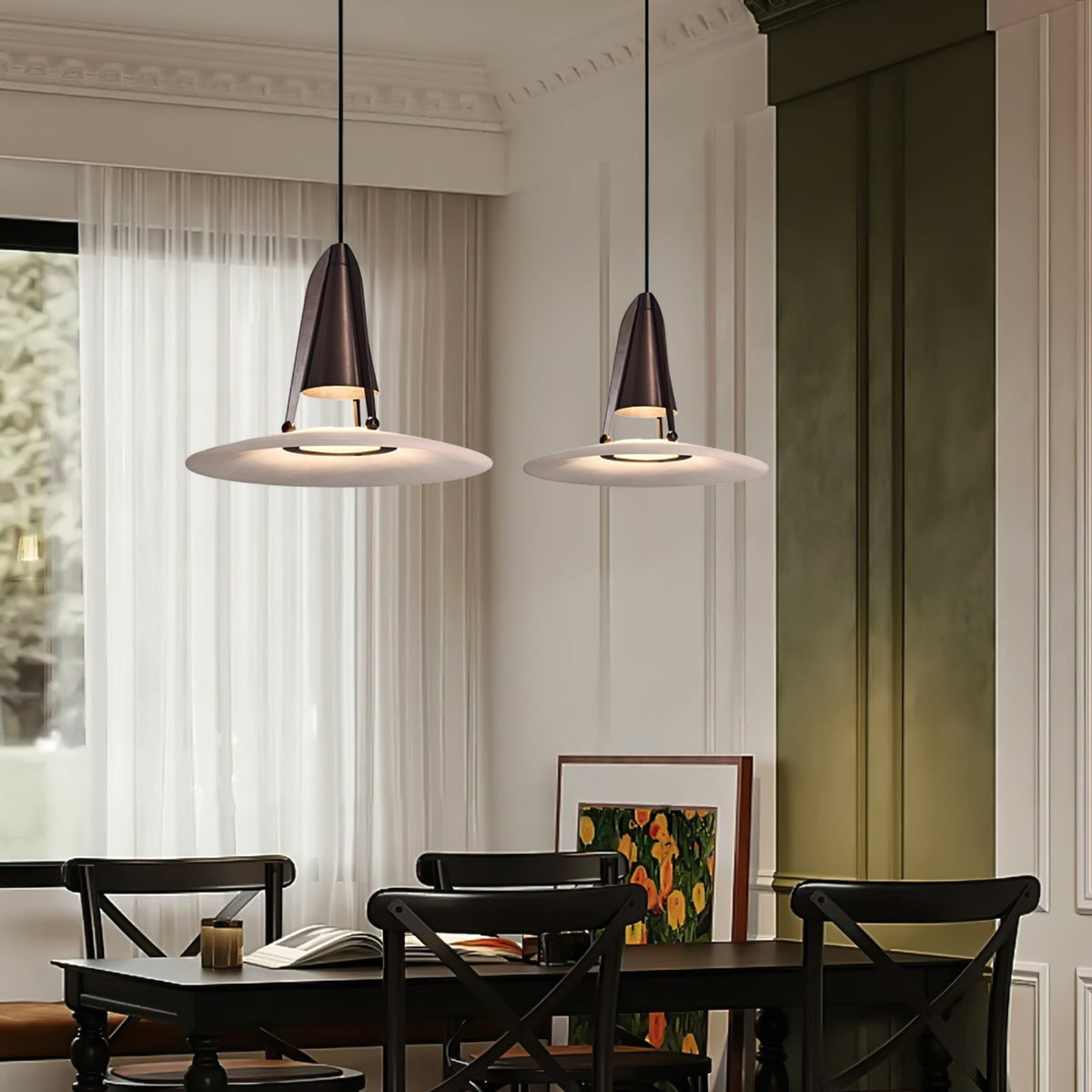 Halen Pendant Light Alabaster Fusion