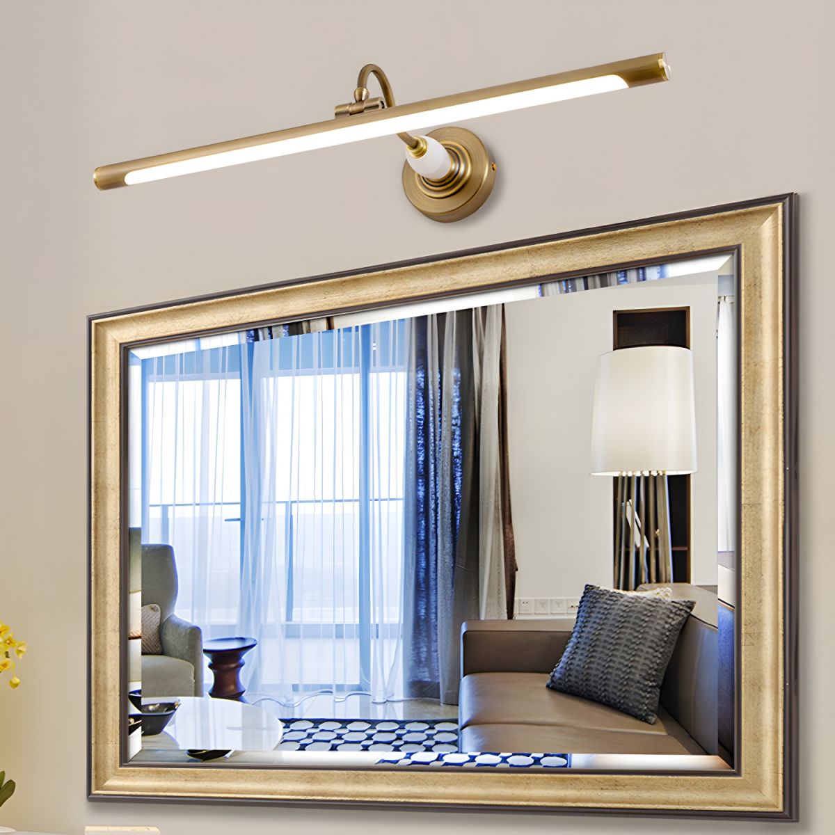 Viraarina Elegance Art Linear Wall Light