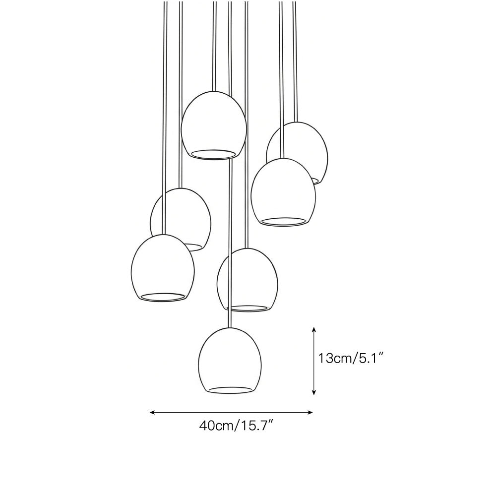 Lumaire Alabaster Chandelier