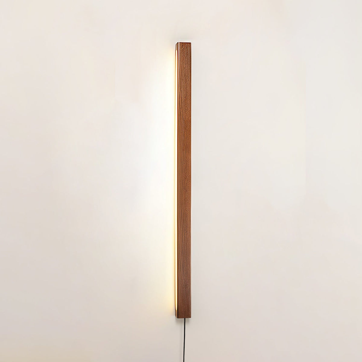 Bryf Wall Lamp Linear Wood Plug In