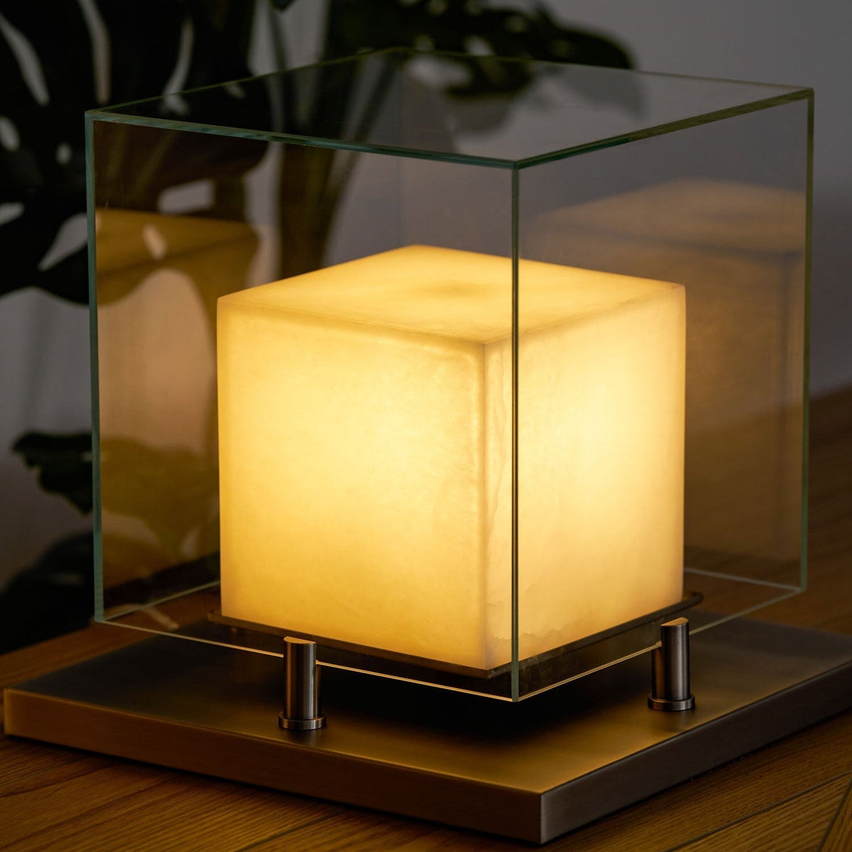Cubo Alabaster Table Lamp