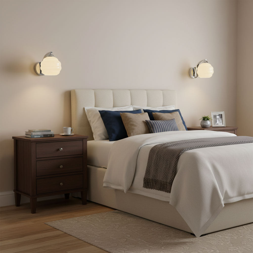 Oakford Glass Indoor Wall Light