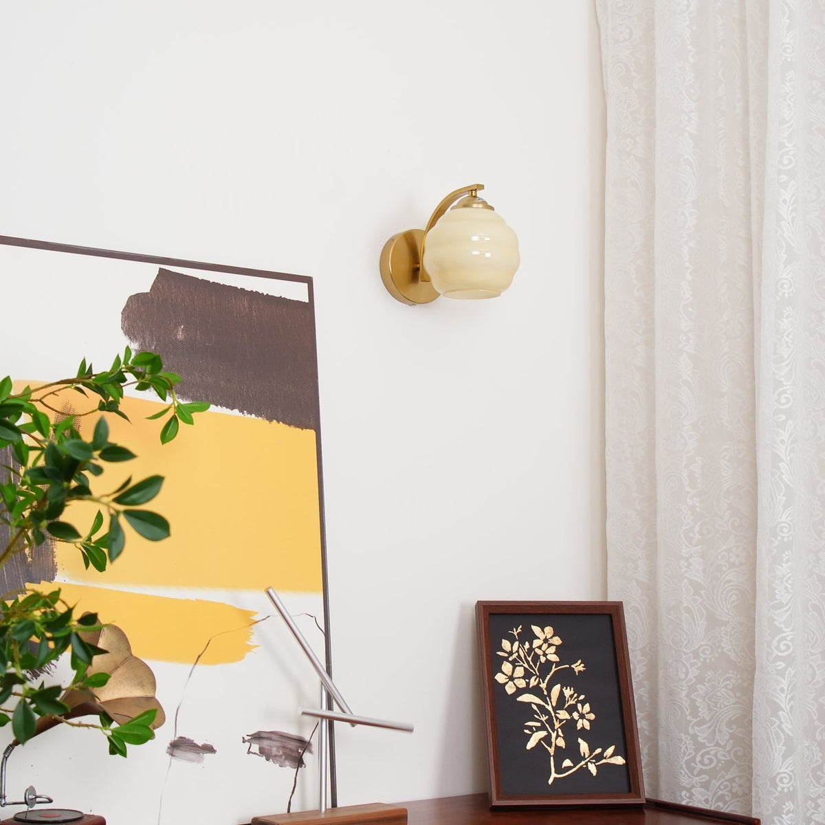 Oakford Glass Indoor Wall Light