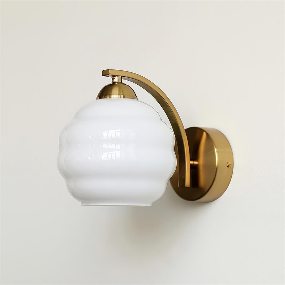 Veloelia Wall Lamp Art Deco Vintage Glass