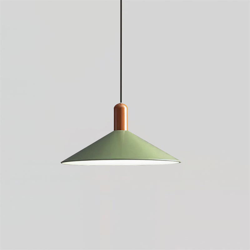 Pendant Light LED Minimalist Cone Hanging Lamp for Kitchen Dining