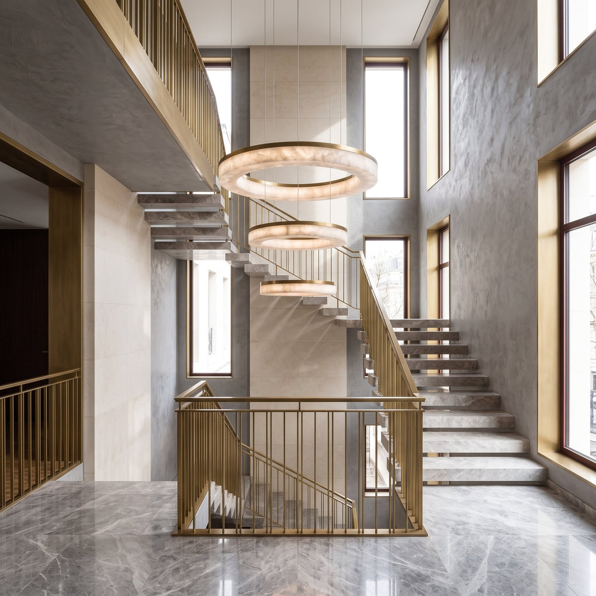 Greshmont Alabaster Chandelier
