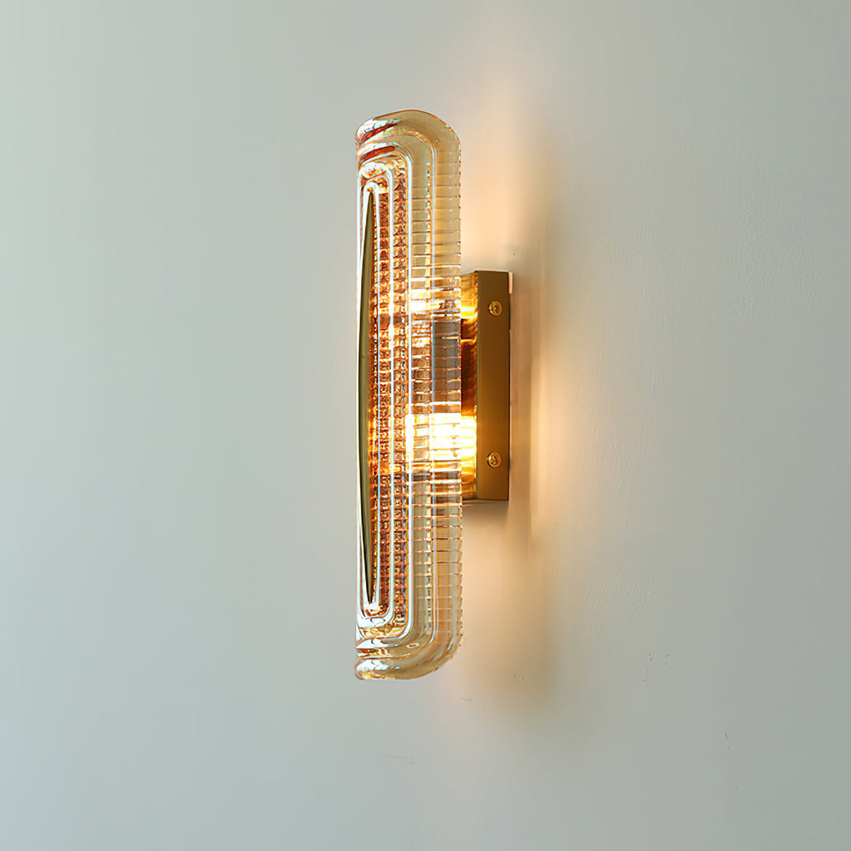 Astor Fluted Glass Wall Sconce