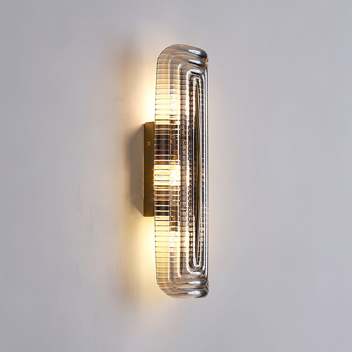 Astor Fluted Glass Wall Sconce