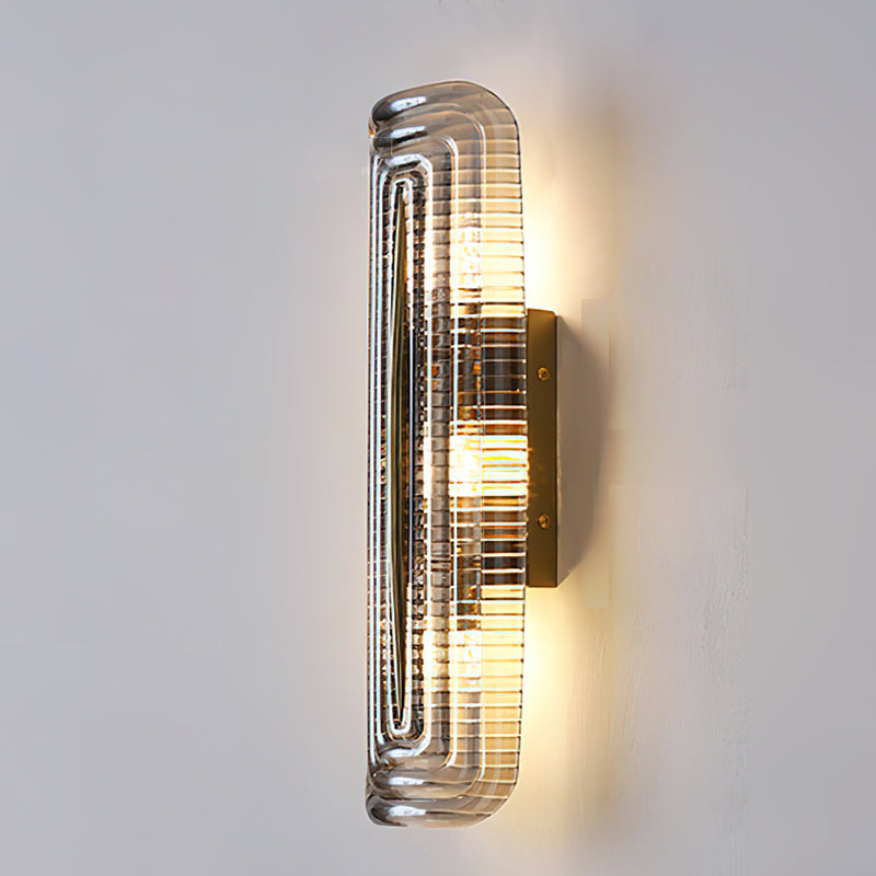 Astor Fluted Glass Wall Sconce