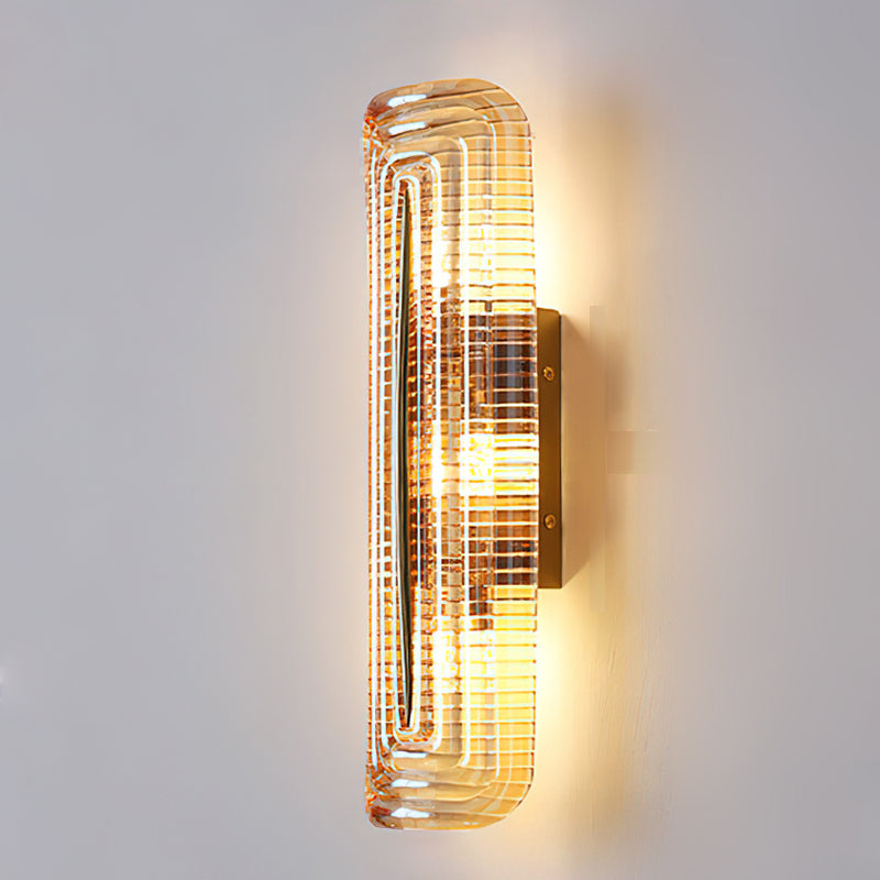 Astor Fluted Glass Wall Sconce