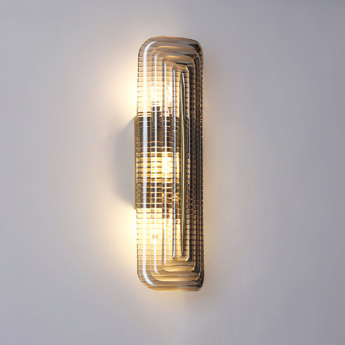 Astor Fluted Glass Wall Sconce