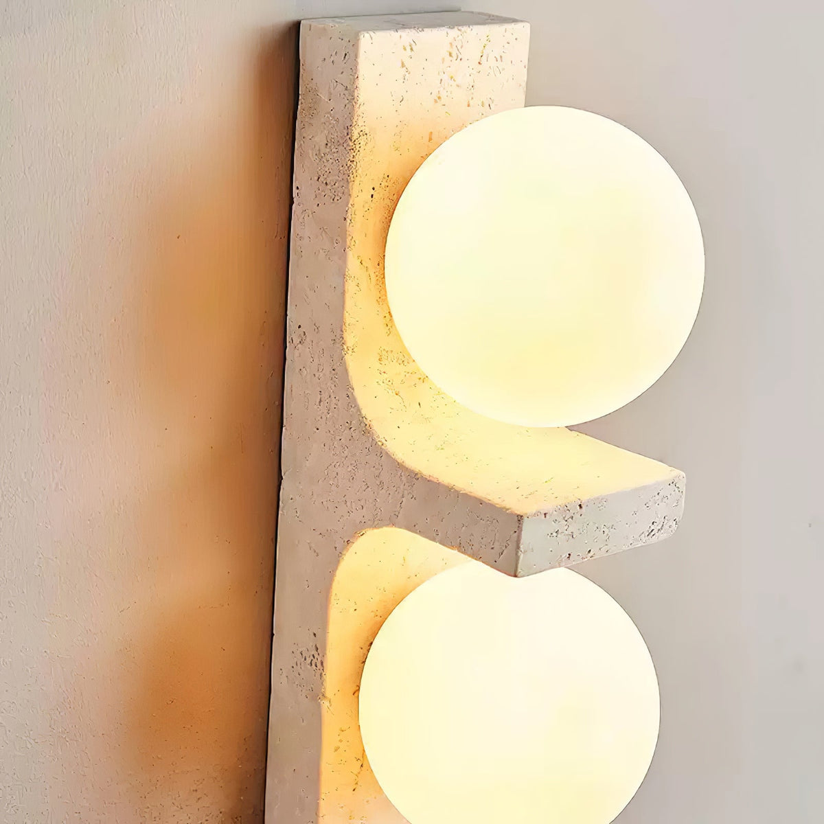 Cassiopeia Travertine Wall Light
