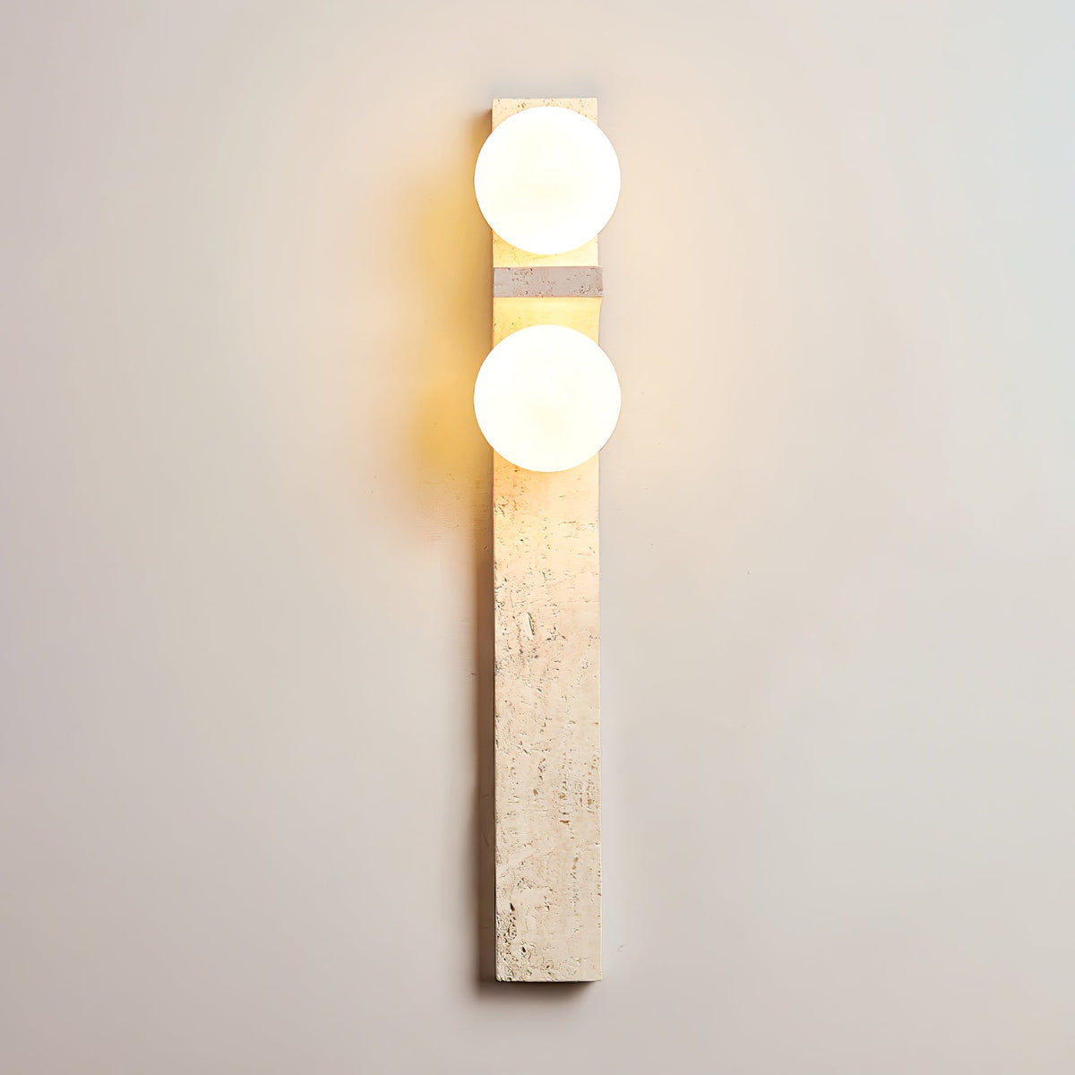 Cassiopeia Travertine Wall Light