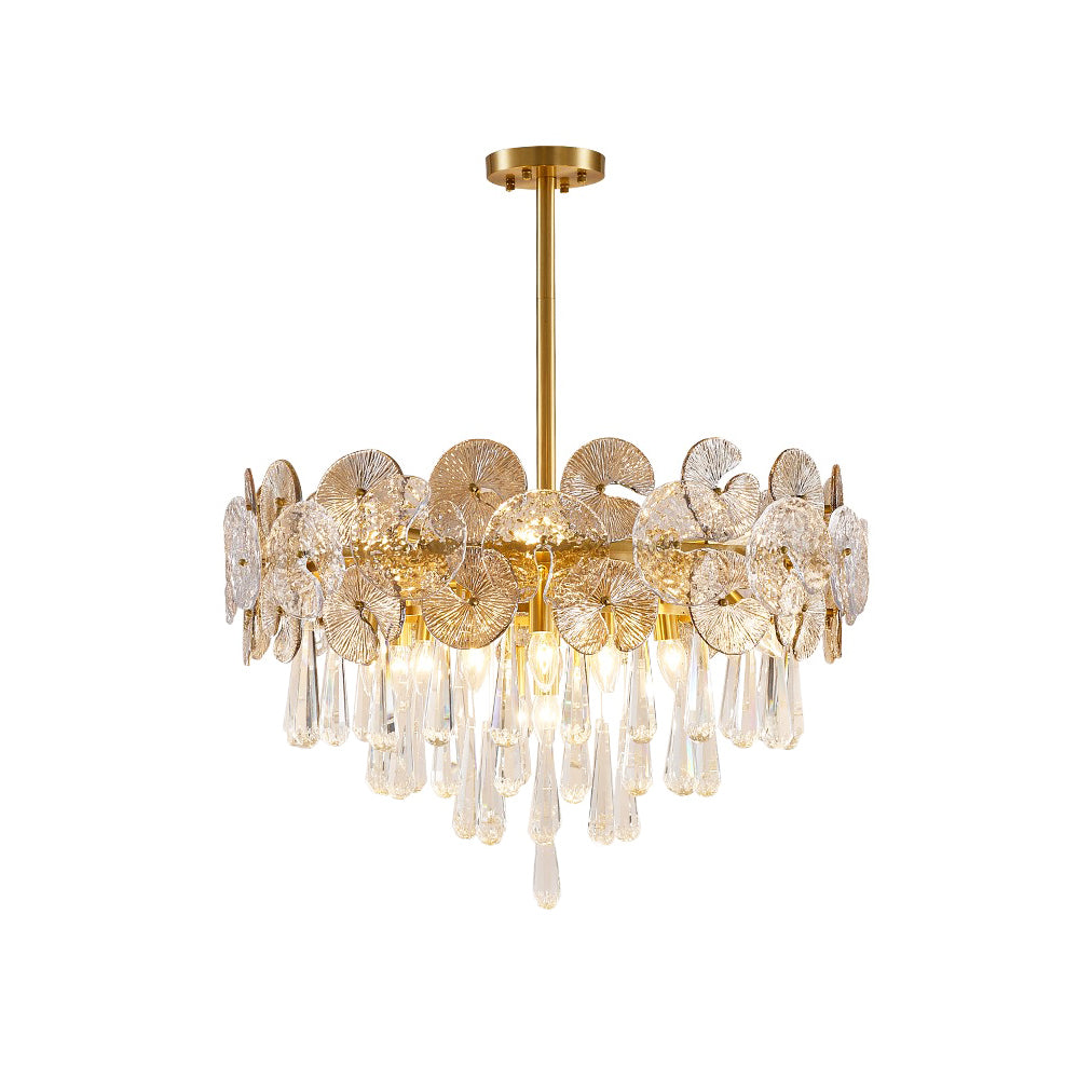 Caeluvyo Postmodern Luxury Elegance Crystal Chandelier