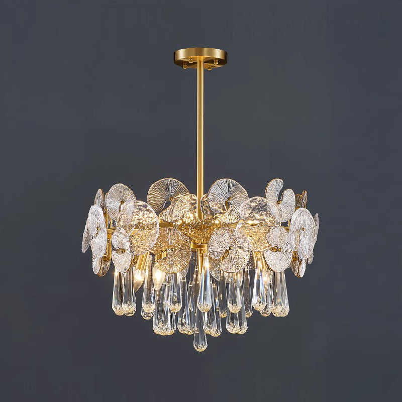 Caeluvyo Postmodern Luxury Elegance Crystal Chandelier