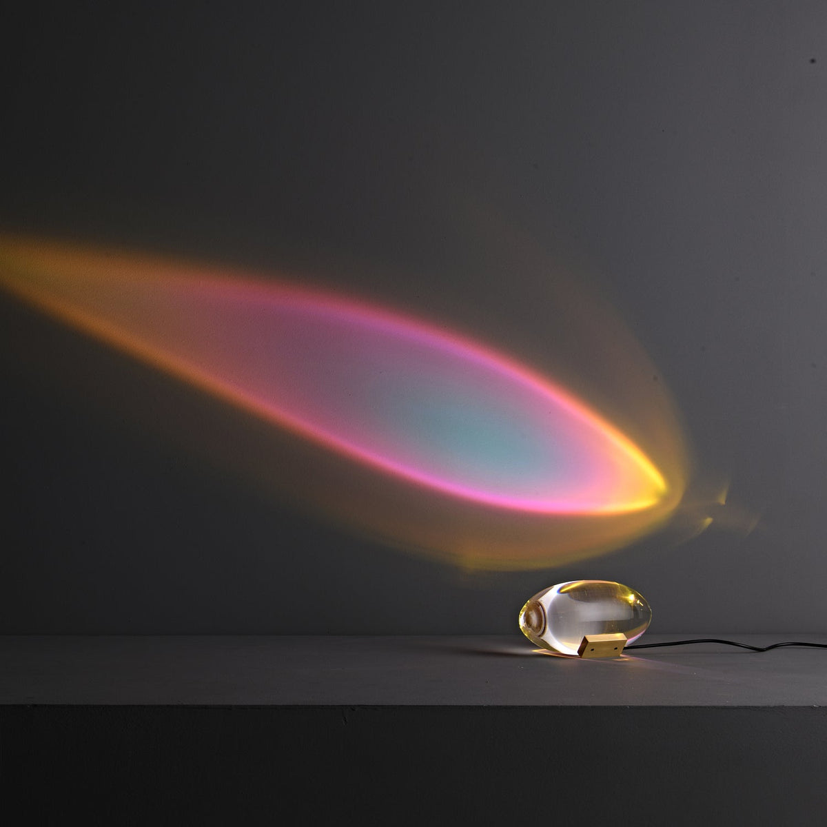 Solarece Crystal Minimalist Table Lamp