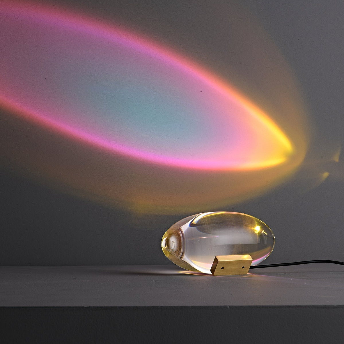 Solarece Crystal Minimalist Table Lamp