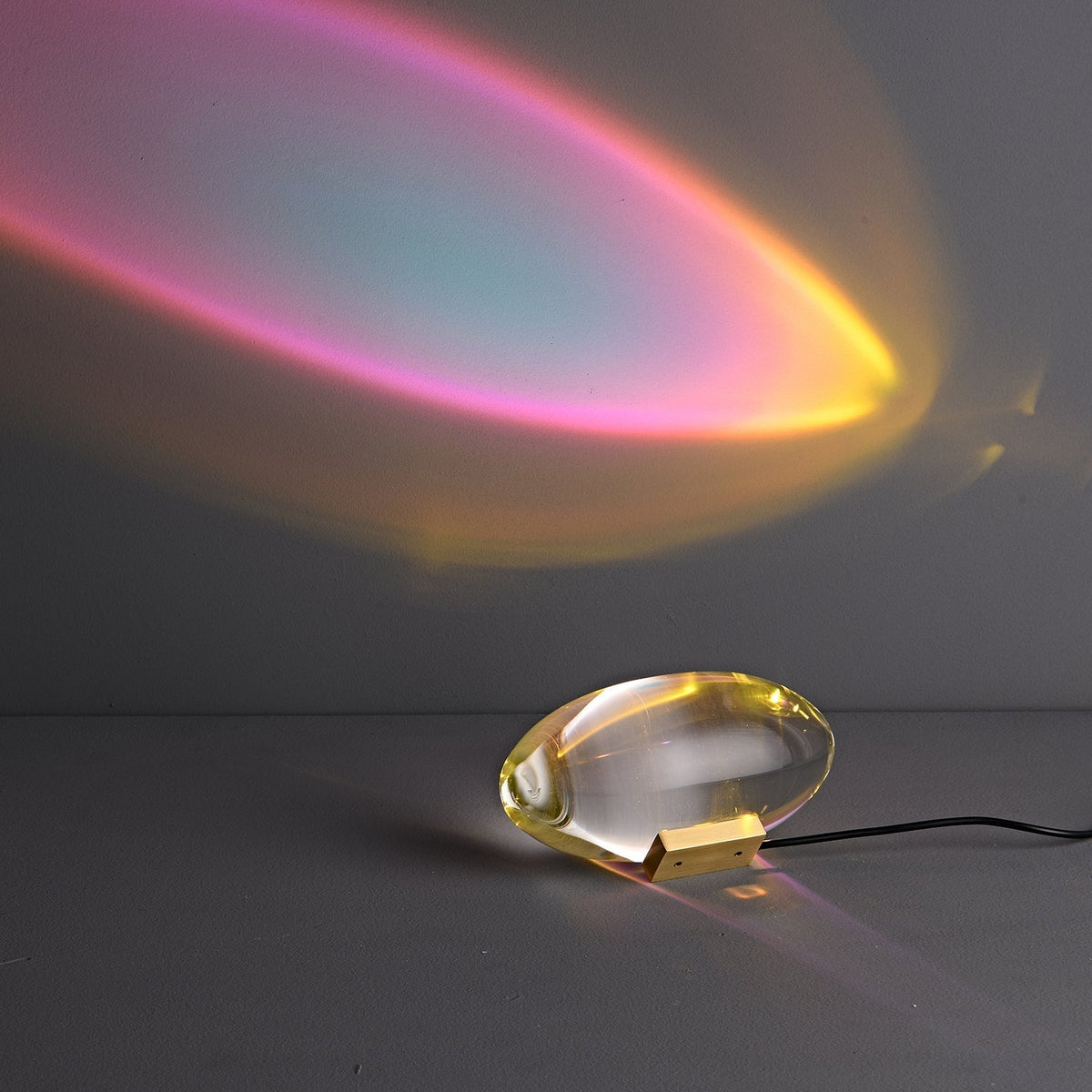 Solarece Crystal Minimalist Table Lamp