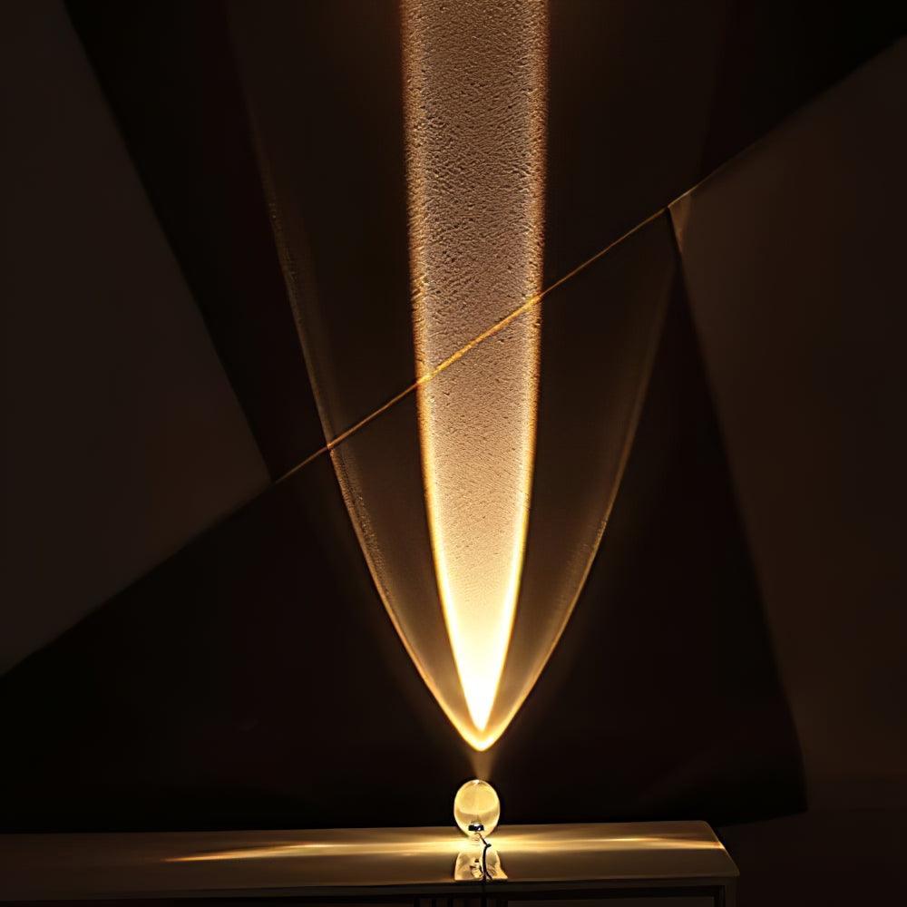 Solarece Crystal Minimalist Table Lamp