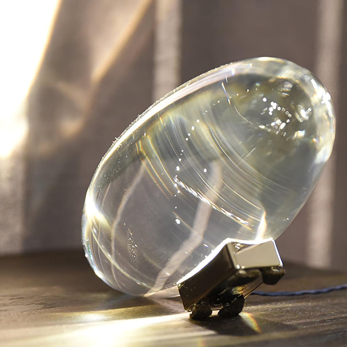 Solarece Crystal Minimalist Table Lamp