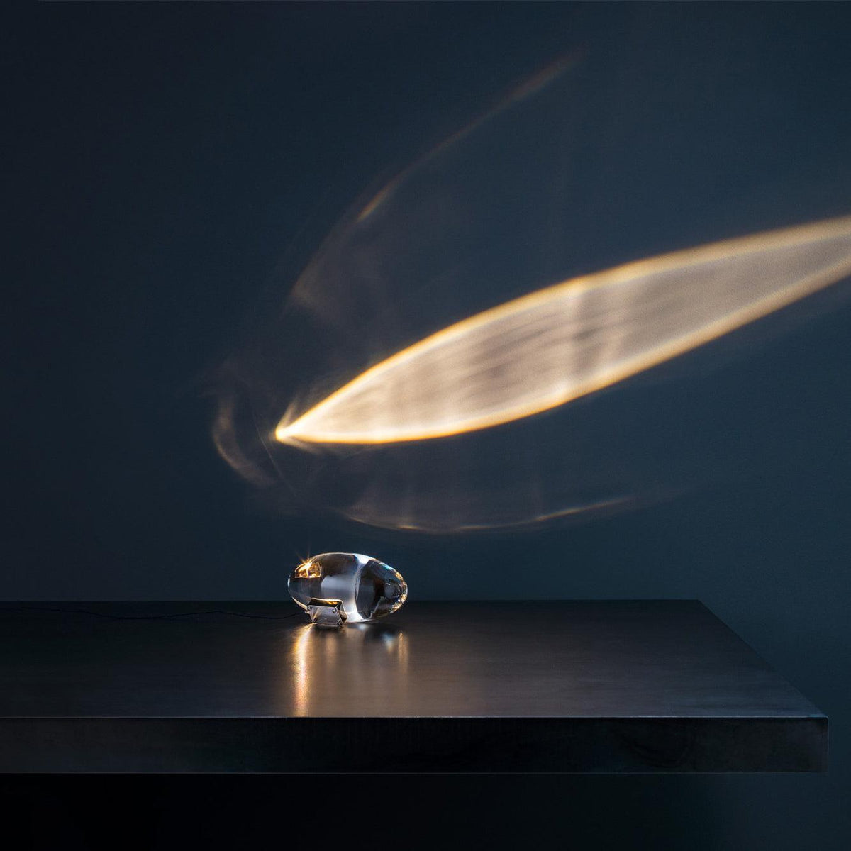 Solarece Crystal Minimalist Table Lamp