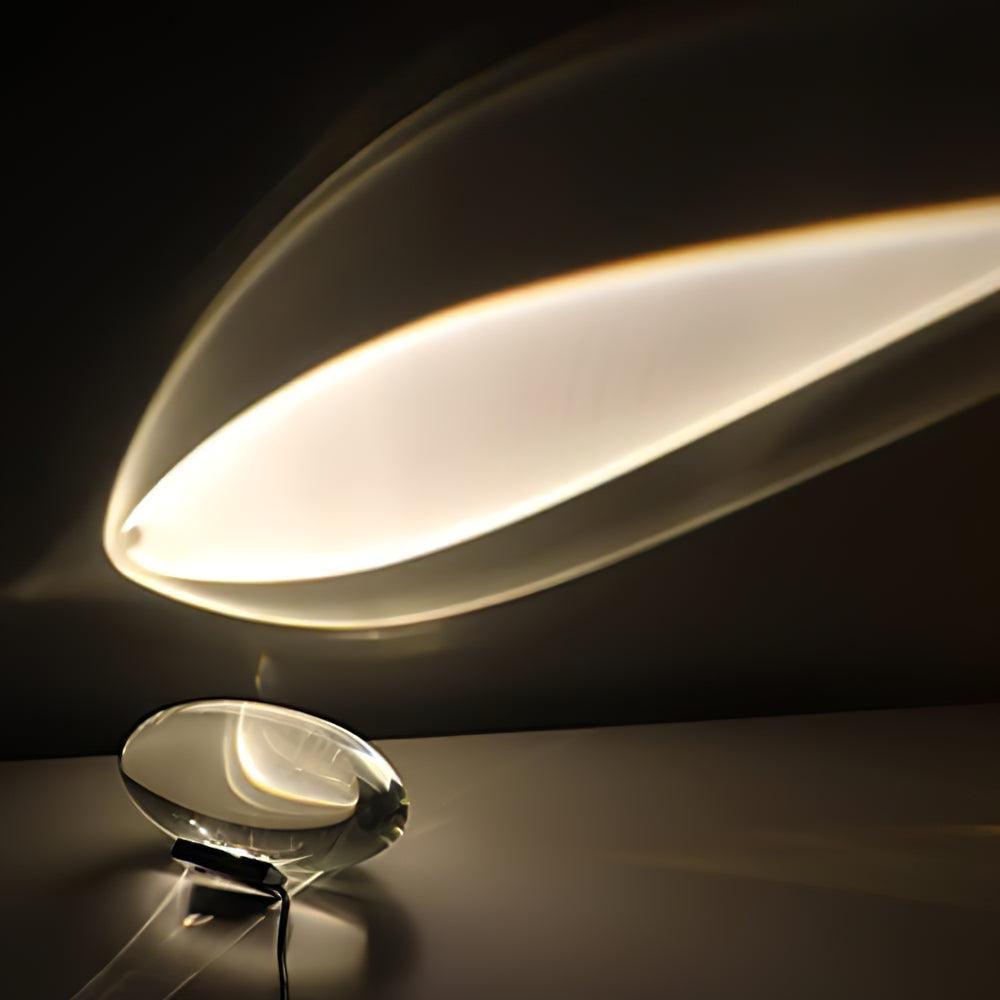 Solarece Crystal Minimalist Table Lamp