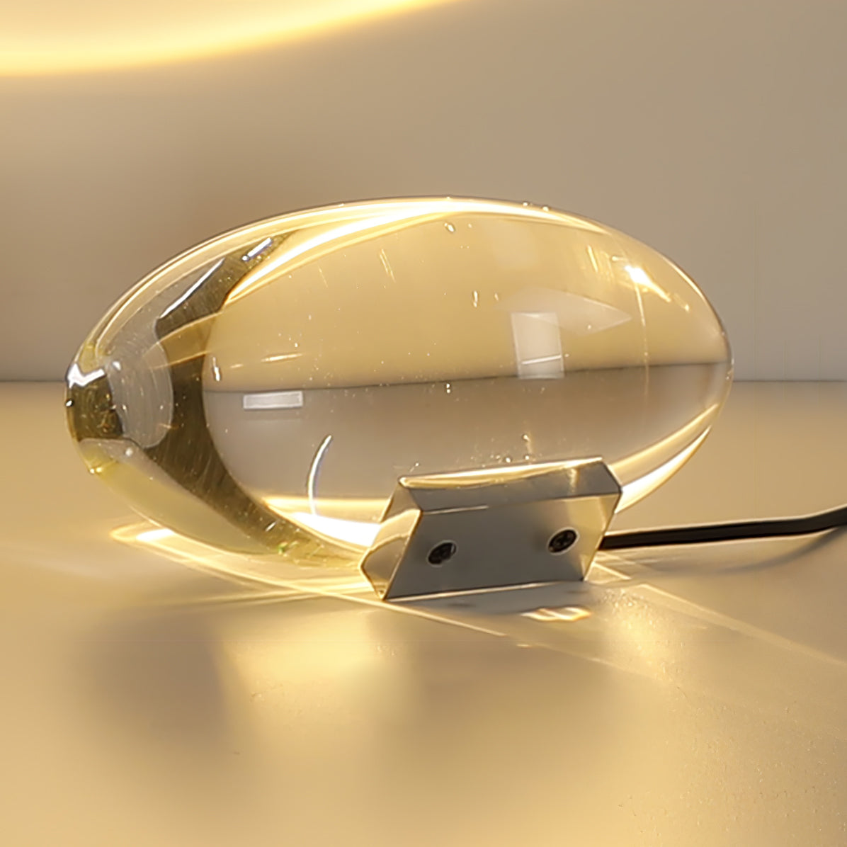 Solarece Crystal Minimalist Table Lamp