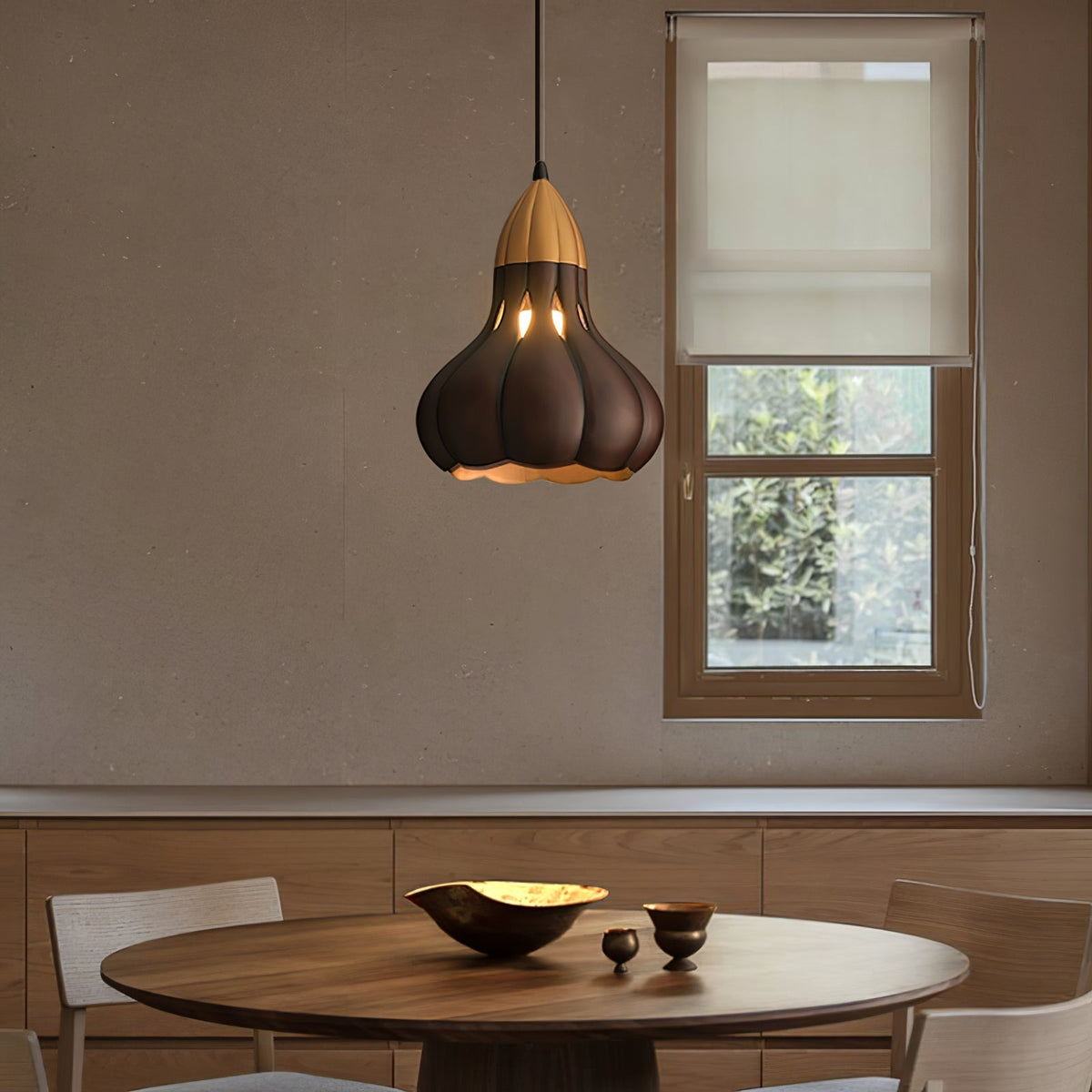 Arraeion Individual Creativity Wood Pendant Lamp