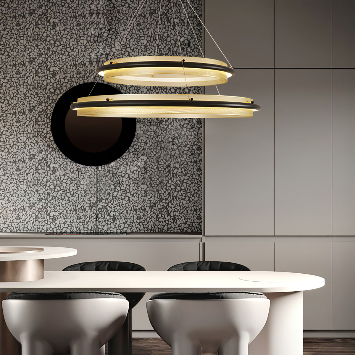 Himinuvyo Modern Minimalist LED Chandelier