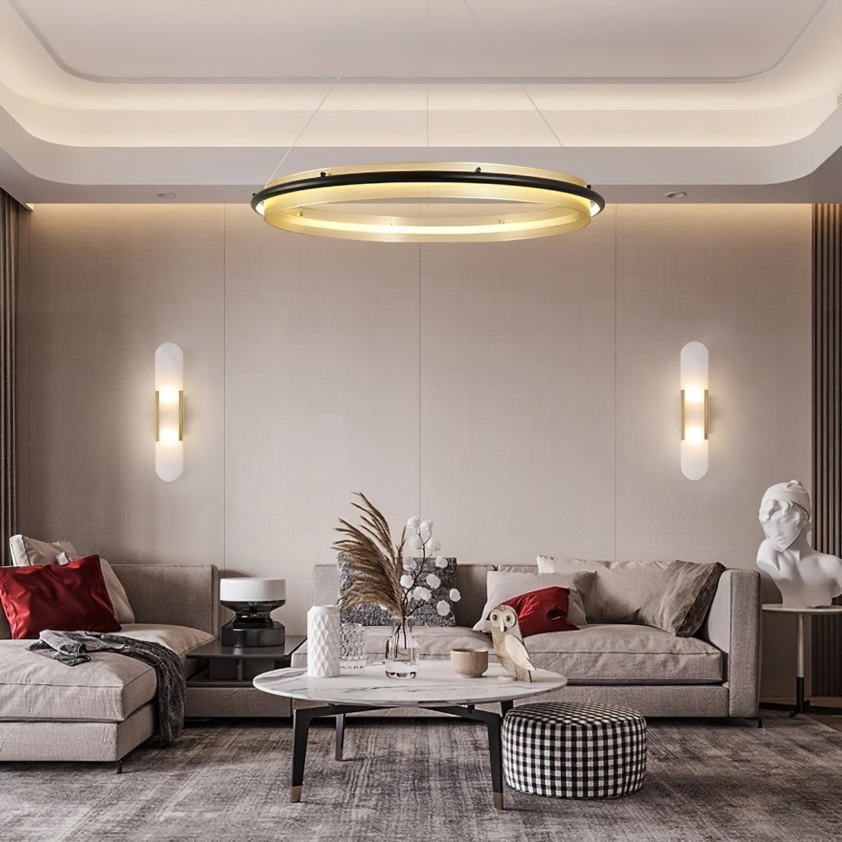 Himinuvyo Modern Minimalist LED Chandelier