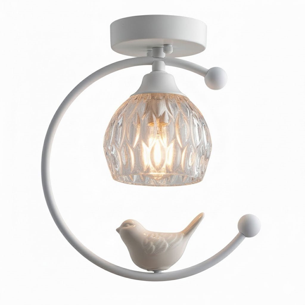 Otis Linearo Artistic Ceramic Bird Ceiling Light