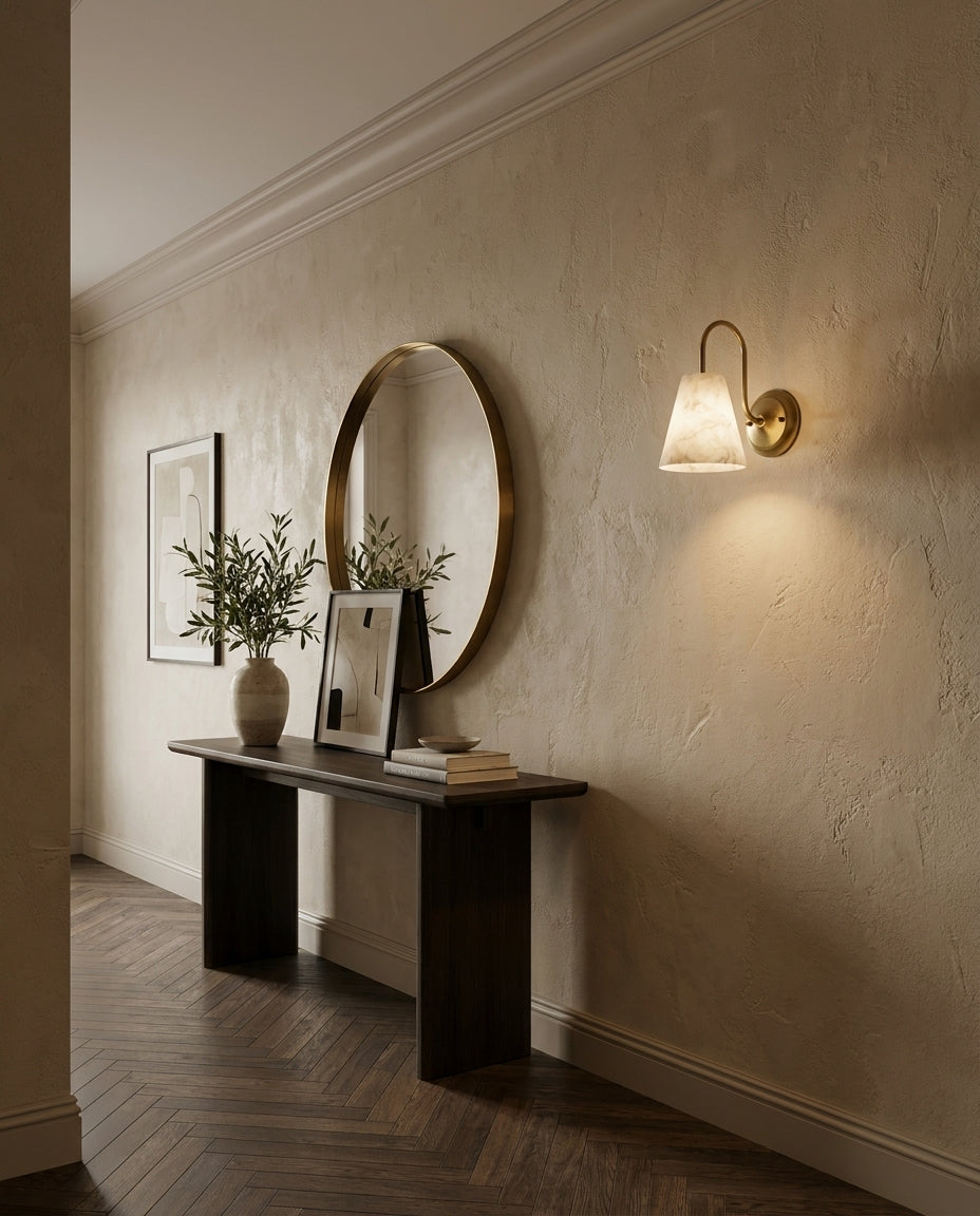 Bexstone Alabaster Wall Sconce