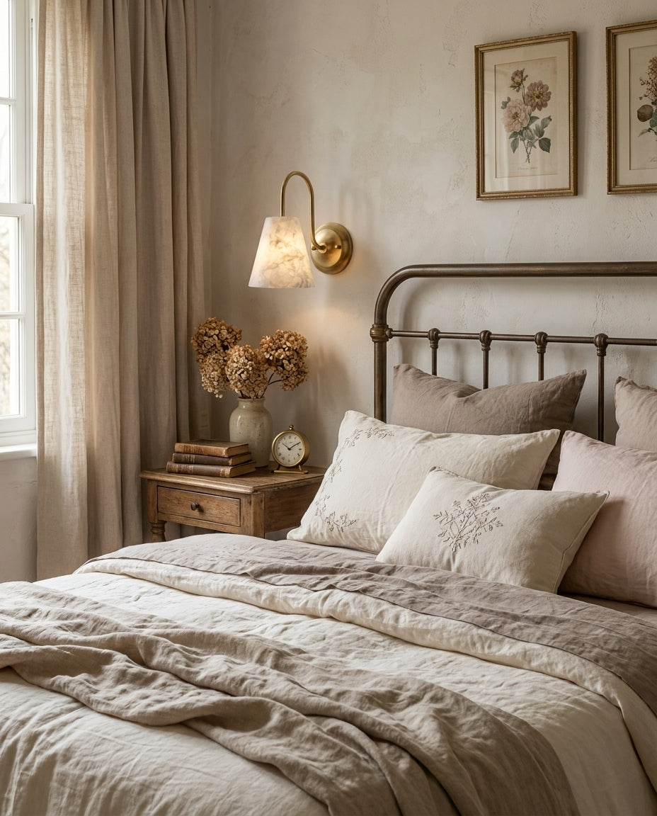 Bexstone Alabaster Wall Sconce