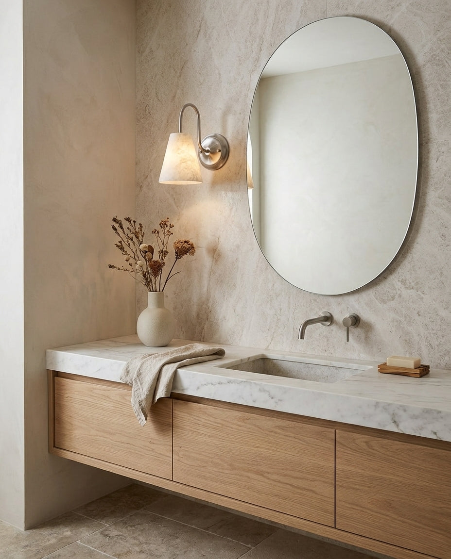 Bexstone Alabaster Wall Sconce