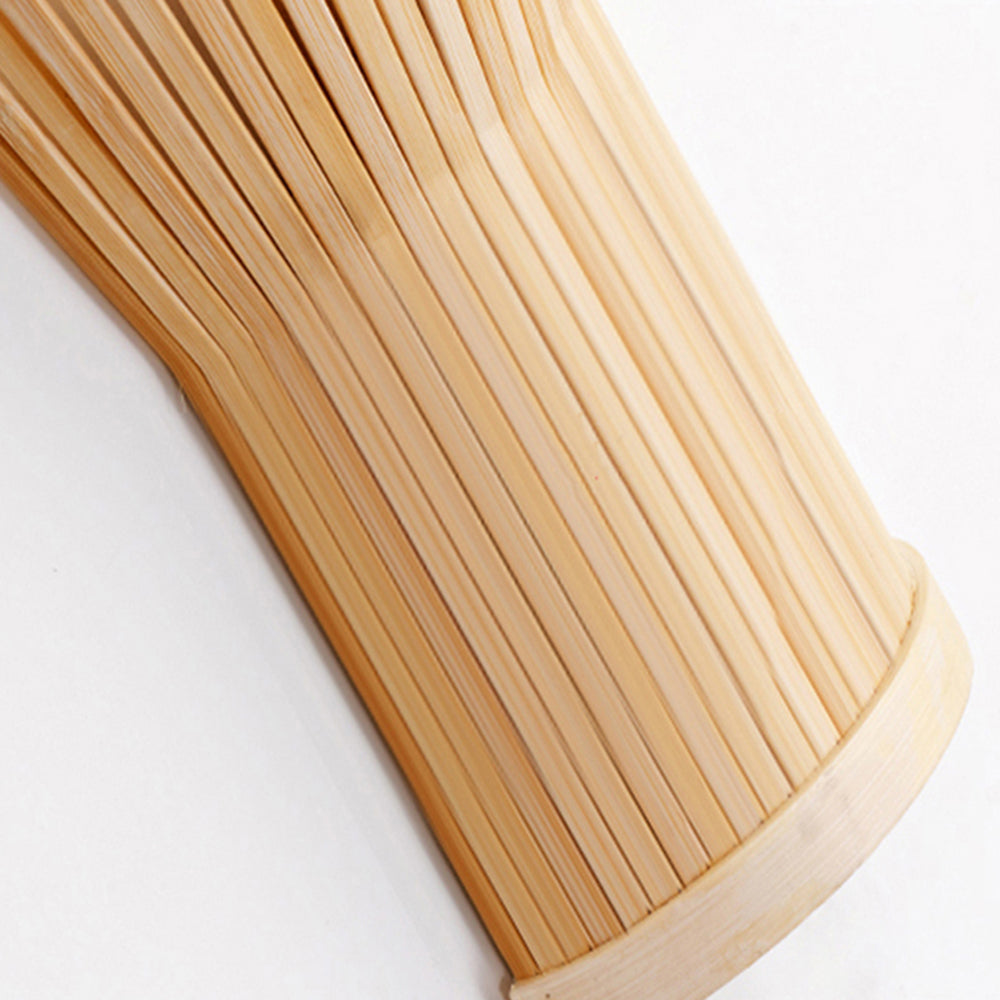 Tunules Led Wall Mounted Bedside Lamp, Rattan/, Bedroom