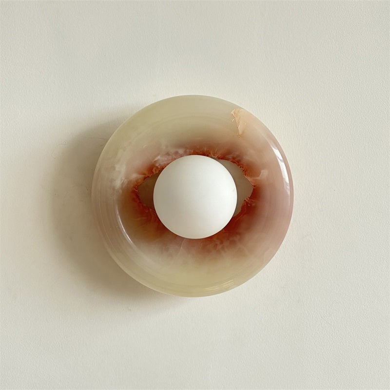 Notivuru Marble Indoor Wall Sconce