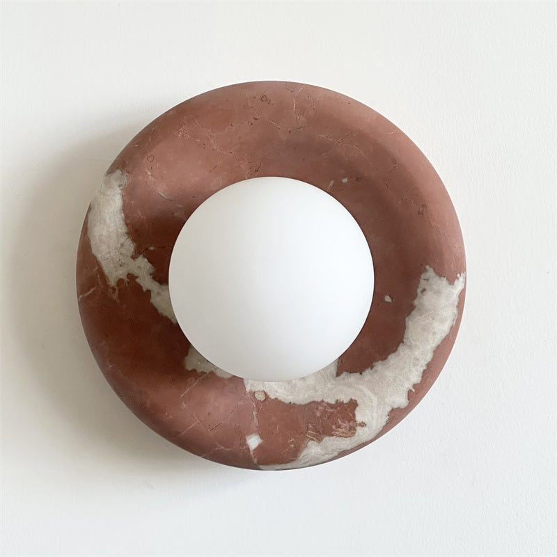 Notivuru Marble Indoor Wall Sconce