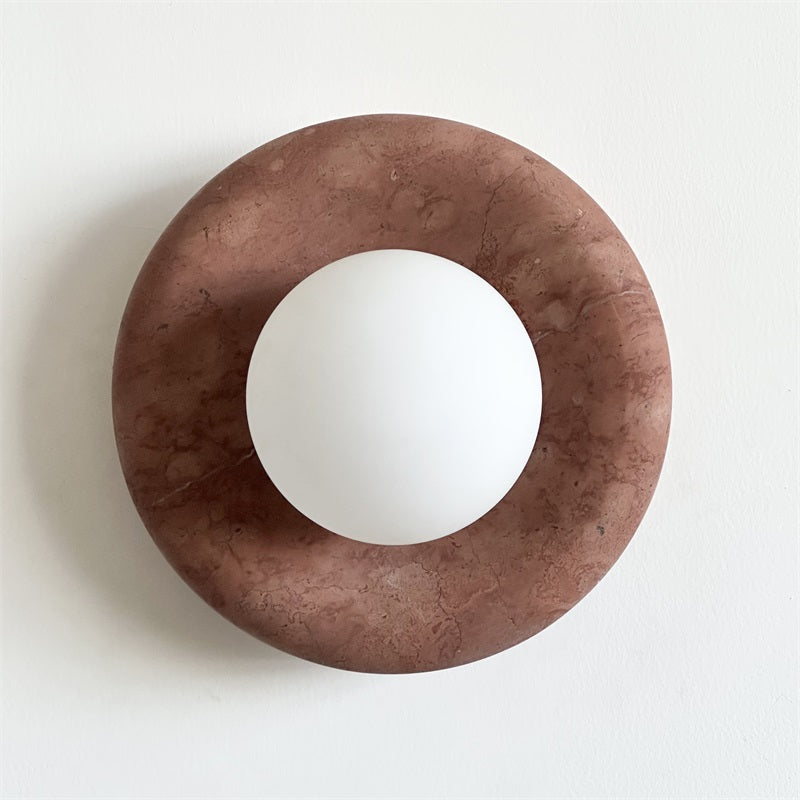 Notivuru Marble Indoor Wall Sconce