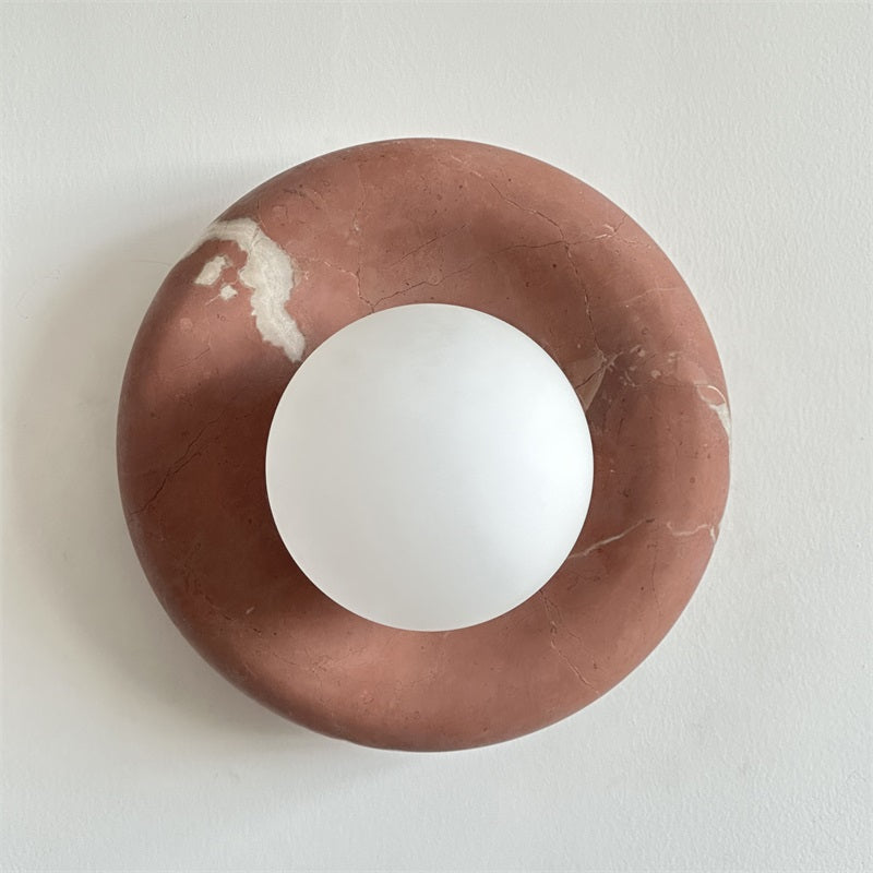 Notivuru Marble Indoor Wall Sconce