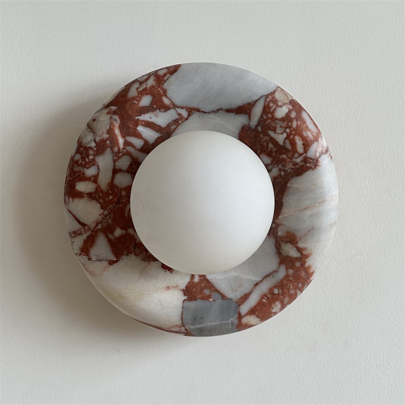 Notivuru Marble Indoor Wall Sconce