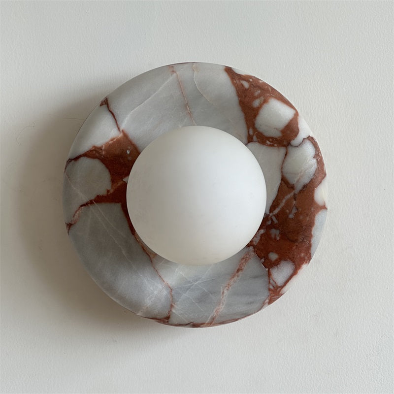 Notivuru Marble Indoor Wall Sconce